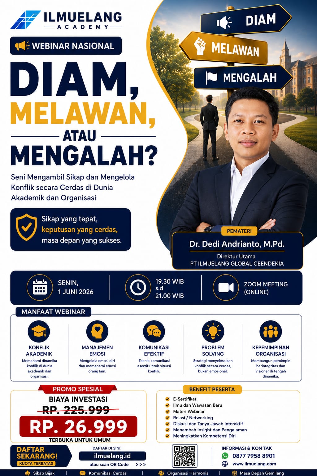 Diam, Melawan, atau Mengalah?